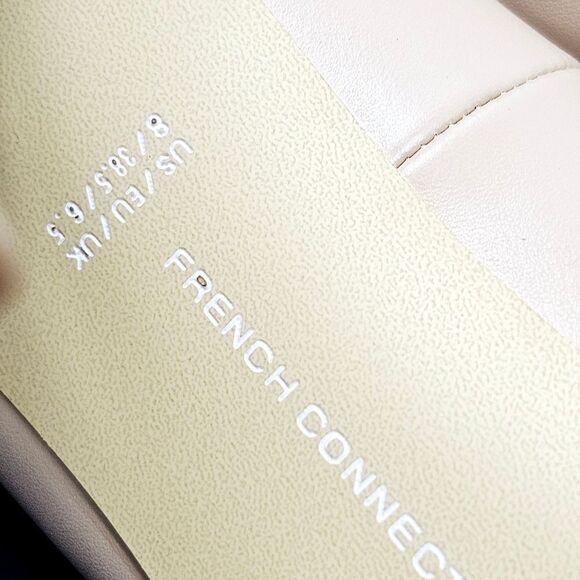 French Connection Nude Stiletto FCSRRA-08NDDS Heels Size 8 NWT NIB - Picture 6 of 7